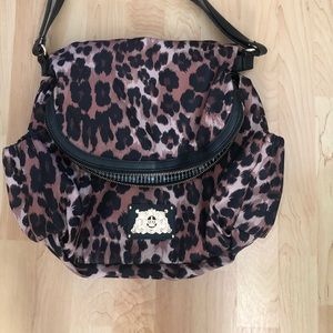 Juicy Couture Malibu Leopard Nylon Diaper Bag